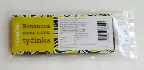 Banánová tyčinka camu camu (2019)