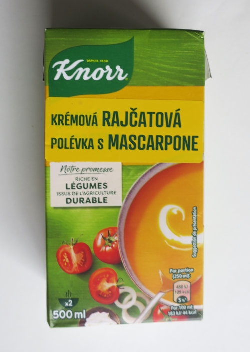 Polévka rajčatová s mascarpone (2024)